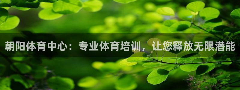 耀世娱乐平台官网登录不了怎么办：朝阳体育中心：专业体