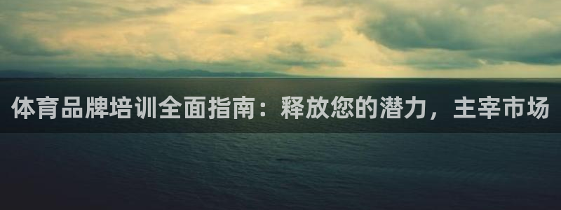 耀世平台最新注册地址是哪里的：体育品牌培训全面指南：